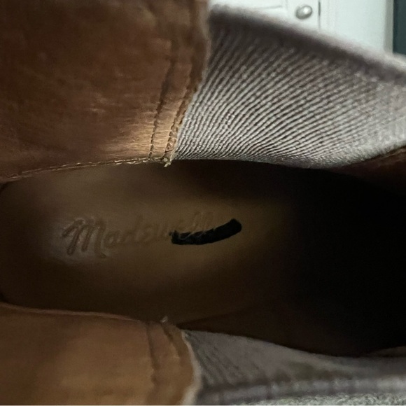Madewell The Regan Boot in Suede Wet Pebble Size 8 - Picture 7 of 9